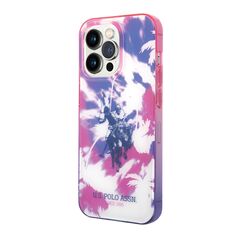 Zastitna maska (futrola) Polo With Dye Palm - Design & Horse Logo Iphone 14 Pro Max ljubicasta Full ORG (USHCP14XUPAU) (MS).