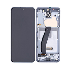 LCD displej (ekran) - Samsung G980F Galaxy S20 + touchscreen WITH okvir crni OLED.