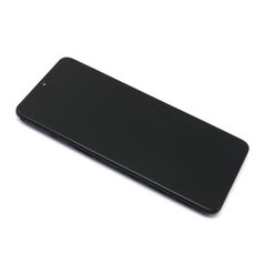 LCD displej (ekran) - Samsung A125F/A127F Galaxy A12/A12 Nacho + Touch screen + okvir APLONG Original Material crni (MS).