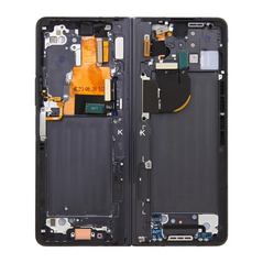 LCD displej (ekran) - Samsung F946 Galaxy Z Fold 5 + touchscreen (inner display) + okvir crni Service Pack ORG/GH82-31842A.