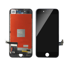 LCD displej (ekran) - iPhone 7 + touchscreen crni APLONG OEM Changed Glass.