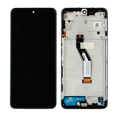 LCD displej (ekran) - Xiaomi Redmi Note 11s 5G + touchscreen + okvir crni Service Pack ORG/560001K16B00.