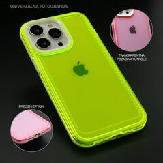 Zastitna maska (futrola) GUMMY COLOR - iPhone 14 Pro Max (6.7) crna (MS).