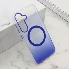 Zastitna maska (futrola) FADE MagSafe - Samsung S931 Galaxy S25 5G plava (MS).