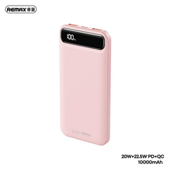 Univerzalna Back Up Baterija prenosiva baterija REMAX Bole Series RPP-520 PD20W+QC22.5W Fast Charging 10000mAh pink.