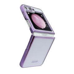 Zastitna maska (futrola) LINES - Samsung F731B Galaxy Z FLIP 5 5G ljubicasta (GKK case) (MS).