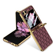 Zastitna maska (futrola) RHOMBUS - Samsung F741B Galaxy Z Flip 6 5G bordo (GKK case) (MS).