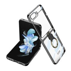 Zastitna maska (futrola) RING LINES - Samsung F731B Galaxy Z FLIP 5 5G crna (GKK case) (MS).