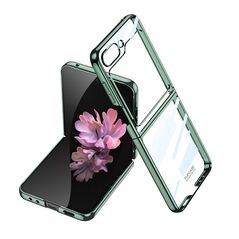 Zastitna maska (futrola) LINES - Samsung F741B Galaxy Z Flip 6 5G zelena (GKK case) (MS).