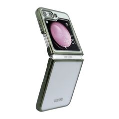 Zastitna maska (futrola) LINES - Samsung F731B Galaxy Z FLIP 5 5G zelena (GKK case) (MS).