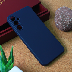 Zastitna maska (futrola) Teracell Giulietta - Samsung A346 Galaxy A34 5G 5G mat tamno plava.