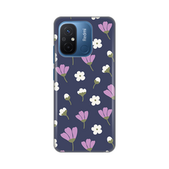 Zastitna ultra tanka (skin) maska / futrola PRINT - Xiaomi Redmi 12C Spring flowers.
