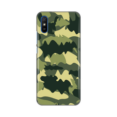 Zastitna ultra tanka (skin) maska / futrola PRINT - Xiaomi Redmi 9A Army.