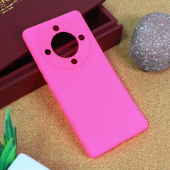 Zastitna maska (futrola) Teracell Giulietta - Huawei Honor Magic 5 Lite mat pink.