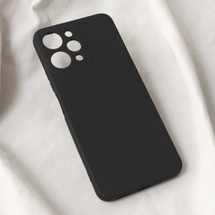 Zastitna maska (futrola) Teracell Soft Velvet - Xiaomi Redmi 12 crna.
