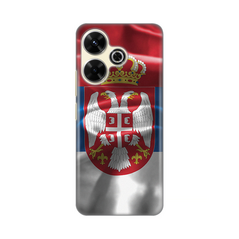 Zastitna ultra tanka (skin) maska / futrola PRINT - Xiaomi Redmi 13 SRB.