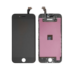 LCD displej (ekran) - Iphone 6G + touchscreen crni High High-brightness.