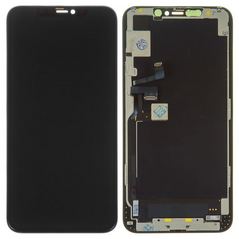 LCD displej (ekran) - Iphone 11 Pro Max + touchscreen crni (GVO) hard OLED.