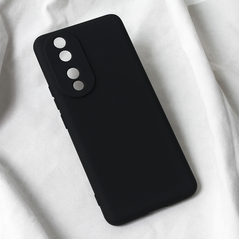 Zastitna maska (futrola) Teracell Soft Velvet - Huawei Honor 90 crna.