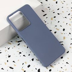 Zastitna maska (futrola) Shell Velvet - Xiaomi Redmi 13C siva.