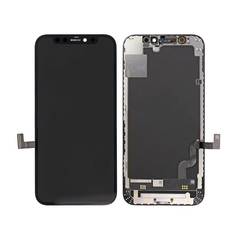 LCD displej (ekran) - iPhone 12 Mini + touchscreen crni APLONG Incell FHD.