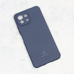 Zastitna maska (futrola) Teracell Giulietta - Xiaomi Mi 11 Lite mat tamno plava.