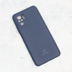Zastitna maska (futrola) Teracell Giulietta - Xiaomi Redmi Note 10/Redmi Note 10S mat tamno plava.