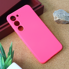 Zastitna maska (futrola) Teracell Giulietta - Samsung S911B Galaxy S23 mat pink.