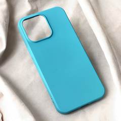 Zastitna maska (futrola) Teracell Soft Velvet - iPhone 15 Pro Max 6.7 mint.