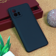 Zastitna maska (futrola) Teracell Giulietta - Motorola Moto G72 mat crna.