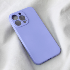 Zastitna maska (futrola) Teracell Soft Velvet - iPhone 13 Pro ljubicasta.
