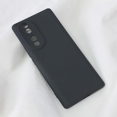 Zastitna maska (futrola) Teracell Soft Velvet - Huawei Honor 70 crna.