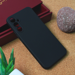 Zastitna maska (futrola) Teracell Giulietta - Samsung Galaxy A34 5G 5G mat crna.