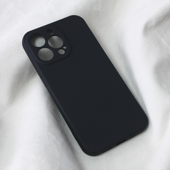 Zastitna maska (futrola) Teracell Soft Velvet - iPhone 13 Pro crna.