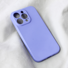 Zastitna maska (futrola) Teracell Soft Velvet - iPhone 14 Pro ljubicasta.