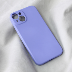 Zastitna maska (futrola) Teracell Soft Velvet - iPhone 14 ljubicasta.