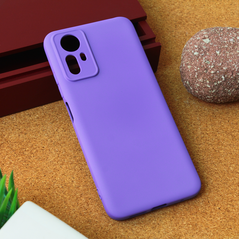 Zastitna maska (futrola) Teracell Giulietta - Xiaomi Redmi Note 12S (EU) mat ljubicasta.
