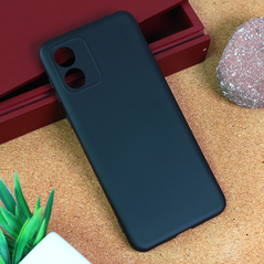Zastitna maska (futrola) Teracell Giulietta - Motorola Moto E13 mat crna.