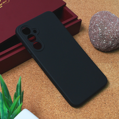 Zastitna maska (futrola) Teracell Giulietta - Samsung A546B Galaxy A54 5G mat crna.