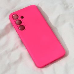 Zastitna maska (futrola) Teracell Soft Velvet - Samsung S921B Galaxy S24 pink.