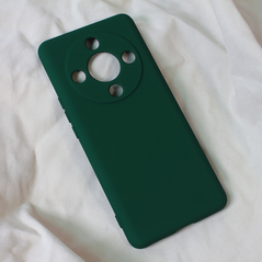 Zastitna maska (futrola) Teracell Soft Velvet - Huawei Honor Magic 6 lite tamno zelena.