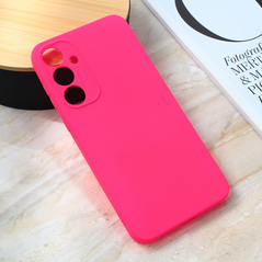 Zastitna maska (futrola) Teracell Giulietta - Samsung A556 Galaxy A55 5G mat pink.