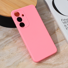 Zastitna maska (futrola) Teracell Giulietta - Samsung S921B Galaxy S24 mat roze.