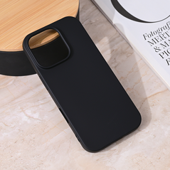 Zastitna maska (futrola) Teracell Giulietta - iPhone 16 Pro mat crna.