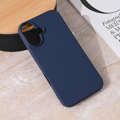 Zastitna maska (futrola) Teracell Giulietta - iPhone 16 6.1 mat tamno plava.