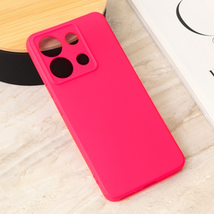 Zastitna maska (futrola) Teracell Giulietta - Xiaomi Redmi Note 13 4G (EU) mat pink.