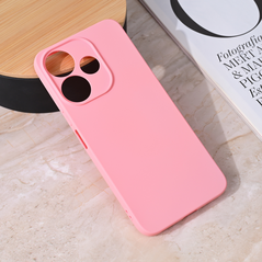 Zastitna maska (futrola) Teracell Giulietta - Xiaomi Redmi 13 mat roze.