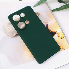 Zastitna maska (futrola) Teracell Soft Velvet - Xiaomi Redmi Note 13 Pro 4G (EU) tamno zelena.