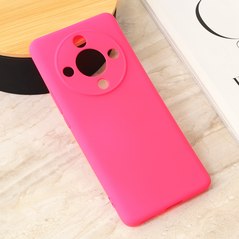 Zastitna maska (futrola) Teracell Giulietta - Huawei Honor Magic 6 lite mat pink.