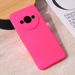Zastitna maska (futrola) Teracell Giulietta - Xiaomi Redmi A3 mat pink.
